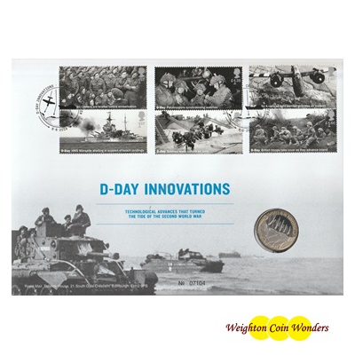 2019 BU £2 Coin - D-Day 75th Anniversary - Click Image to Close